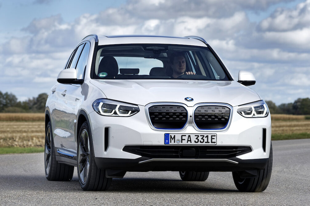 BMW iX3 electric front
