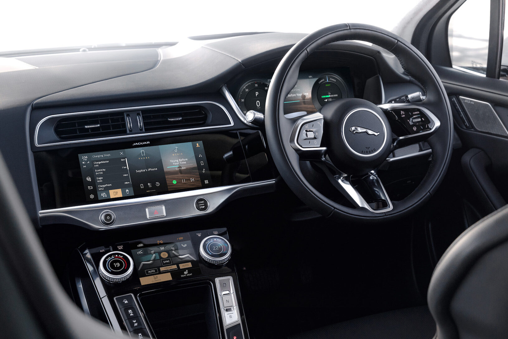Jaguar I-Pace review interior  - EVs Unplugged