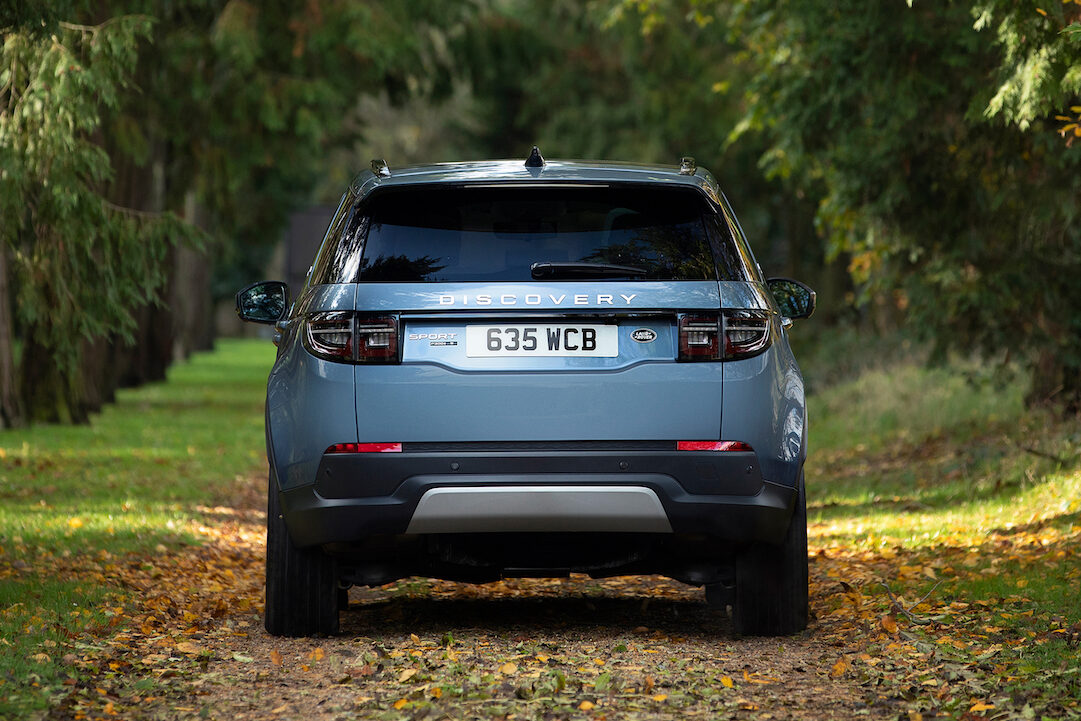 Land Rover Discovery Sport PHEV rear - EVs Unplugged