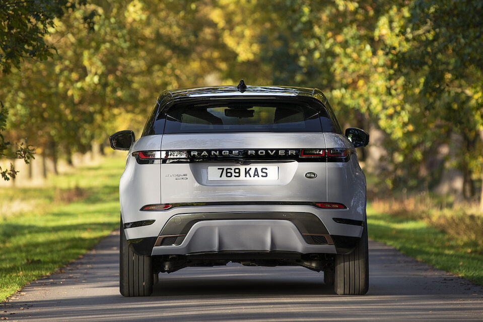 Range Rover Evoque PHEV review rear - EVs Unplugged