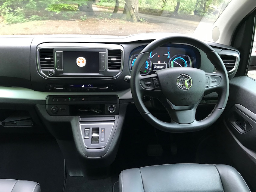 Vauxhall Vivaro-e life interior - EVs Unplugged