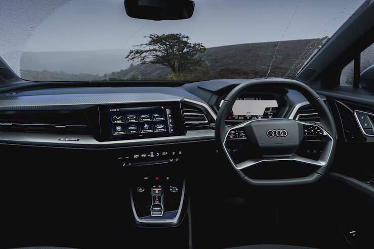 Audi Q4 e-tron interior - EVs Unplugged