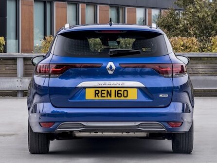 Renault Megane Sport Tourer Plug-In Hybrid rear - EVs Unplugged