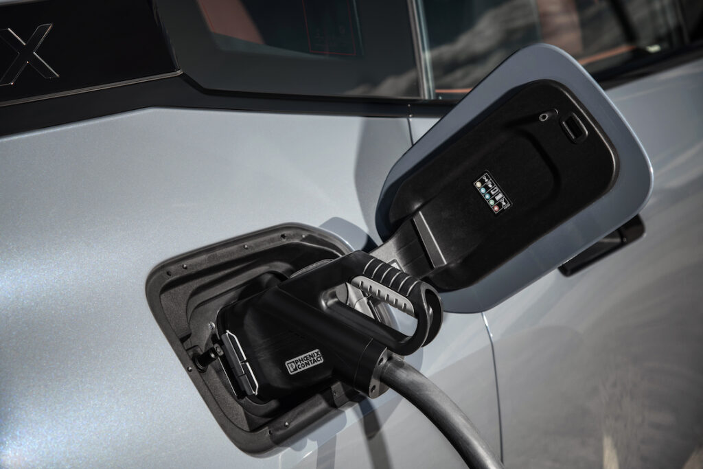 BMW iX electric SUV charging - EVs Unplugged