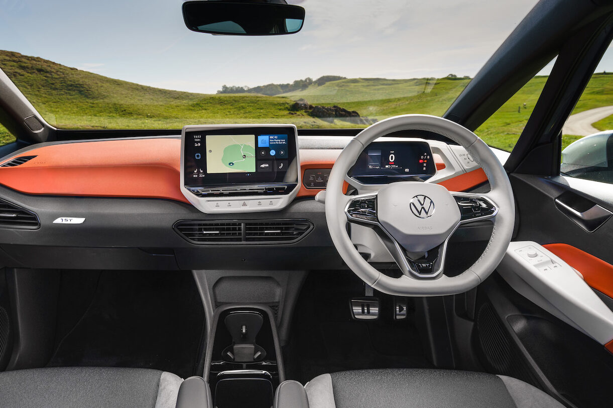 VW ID3 electric interior - EVs Unplugged