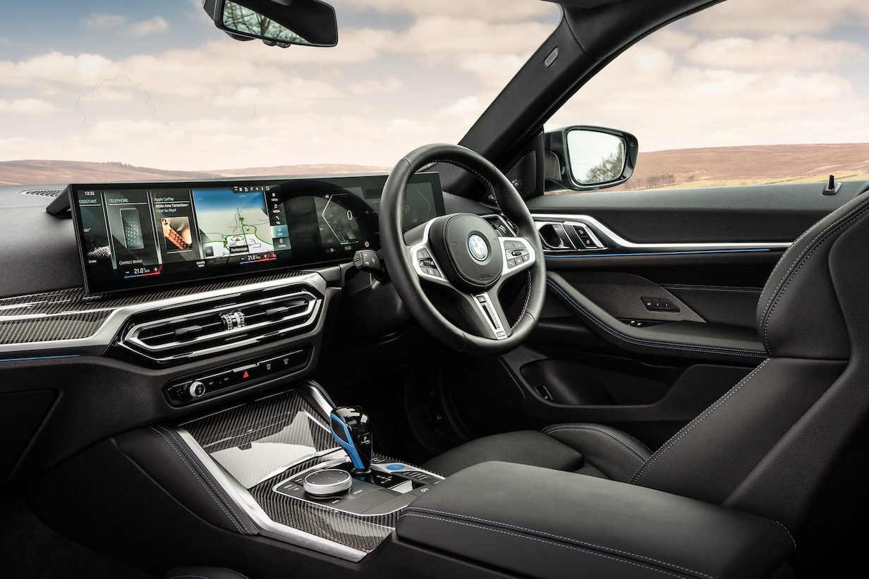 BMW i4 interior - EVs Unplugged