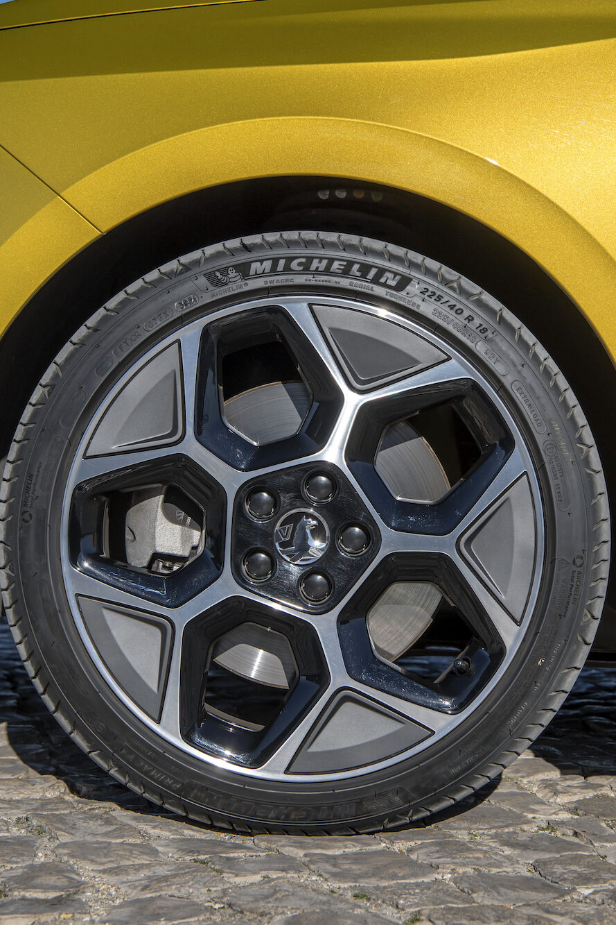 Vauxhall Opel Astra PHEV wheel - EVs Unplugged
