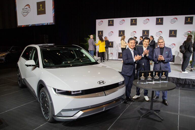 hyundai ioniq 5 executives world car award