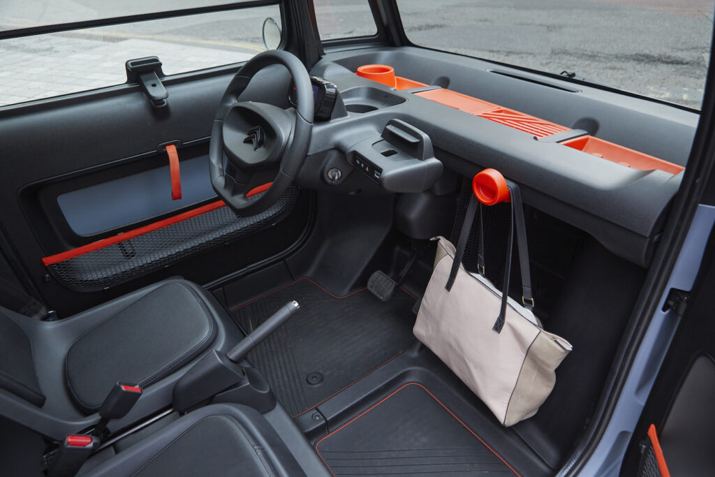 Citroen Ami interior - EVs Unplugged