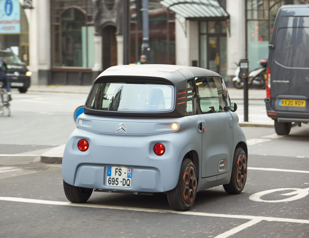 Citroen Ami rear - EVs Unplugged