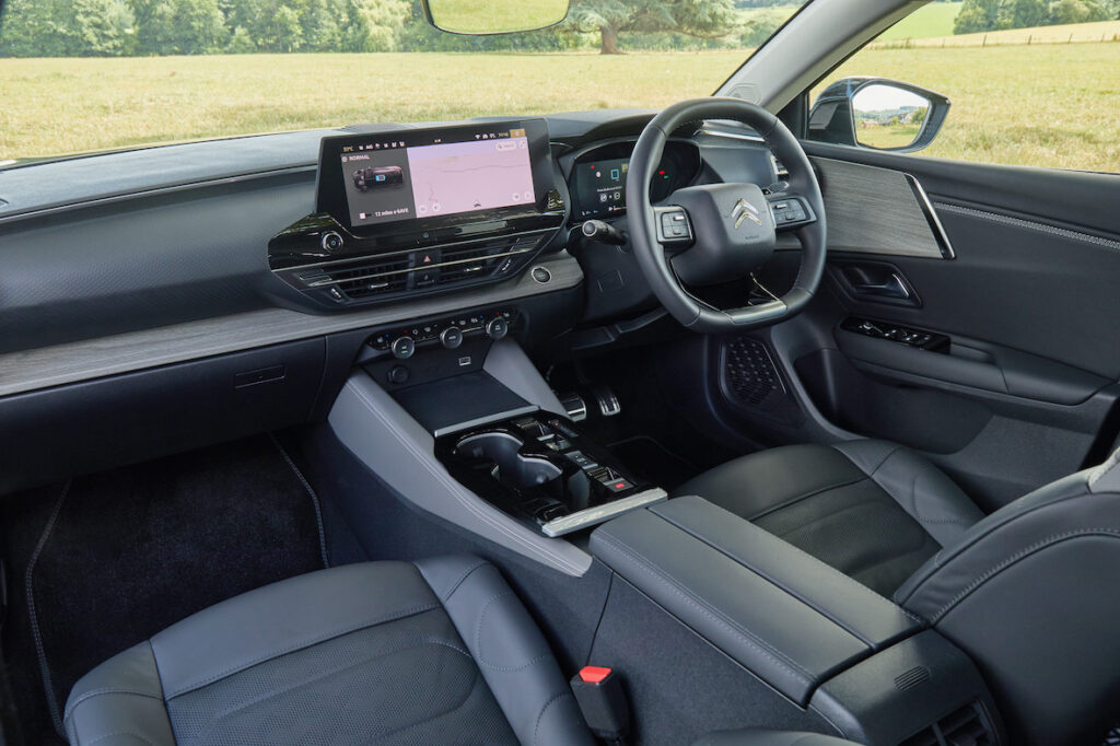Citroen C5X PHEV interior - EVs Unplugged