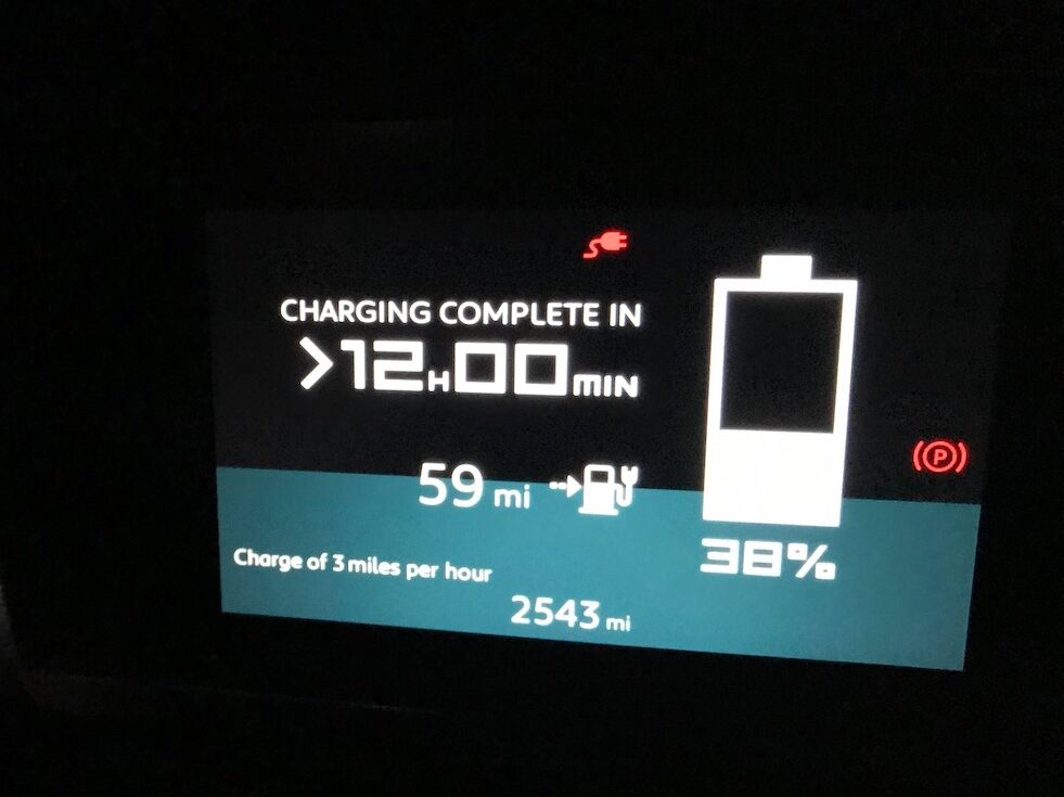 EV charging - slow charging