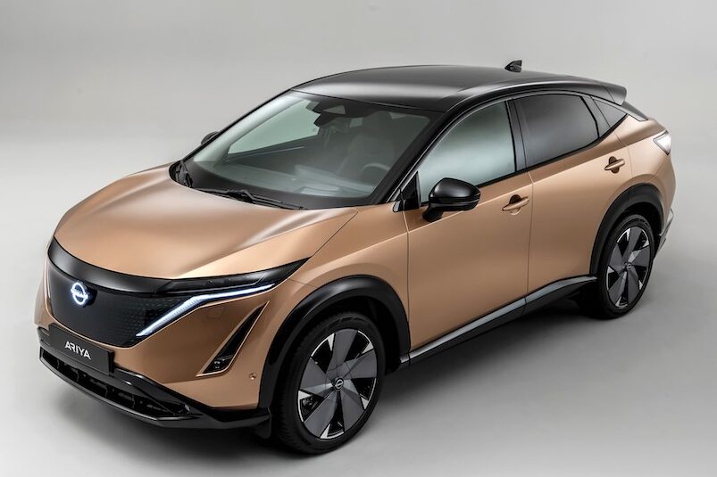 Nissan Ariya front high - EVs Unplugged