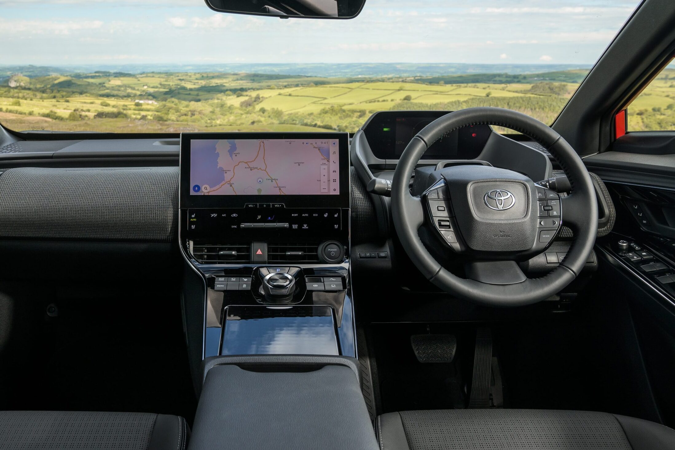 Toyota BZ4X interior - EVS Unplugged