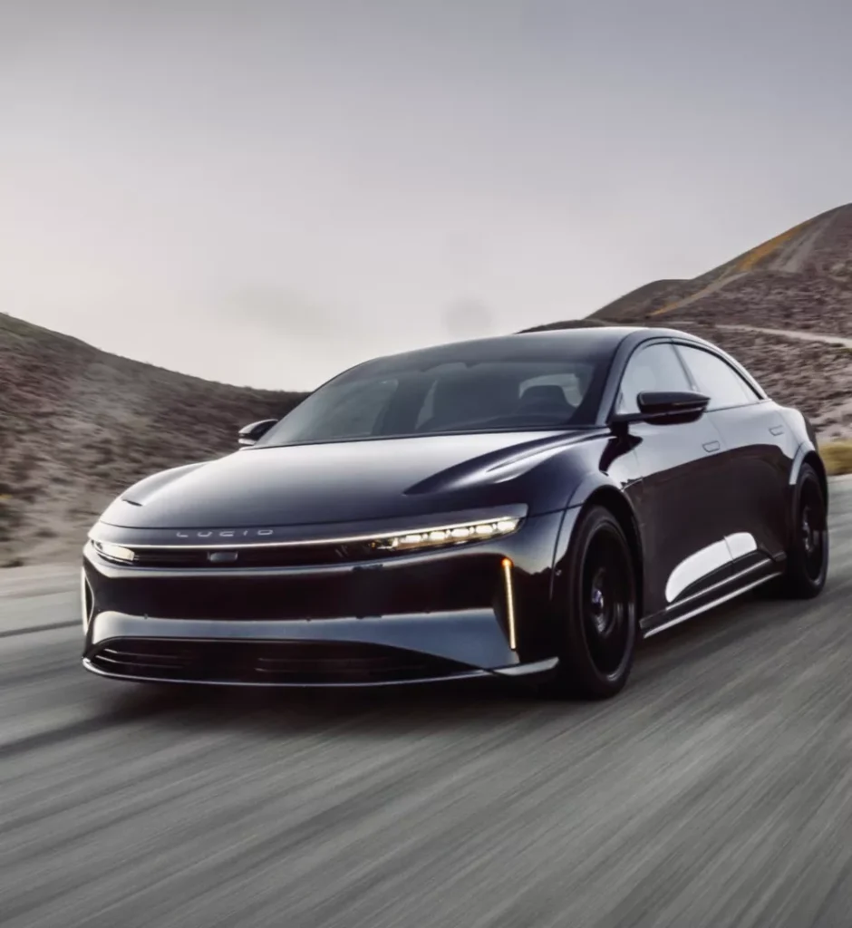 Lucid Air front - EVs Unplugged