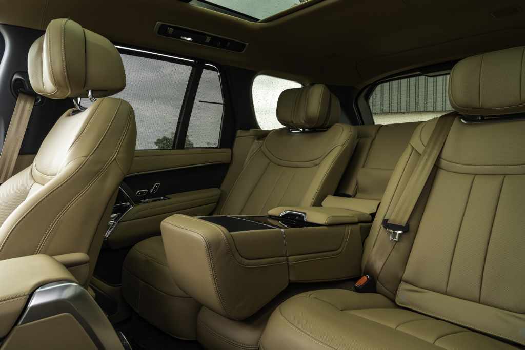 Range Rover PHEV rear seats - EVs Unplugged