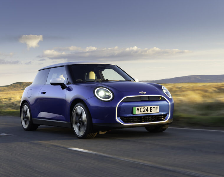 Mini Cooper front driving