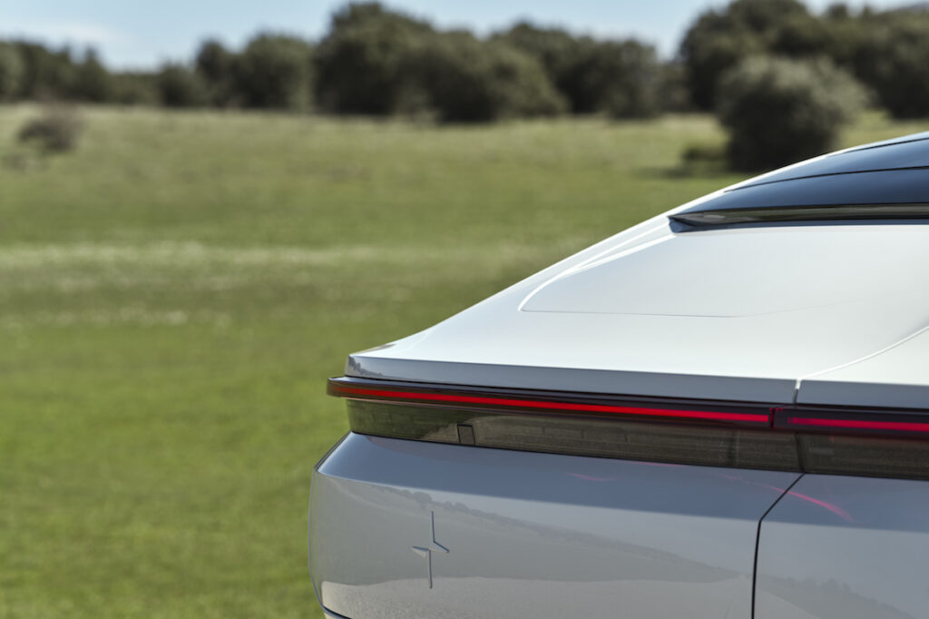 Polestar 4 rear lights - EVs Unplugged