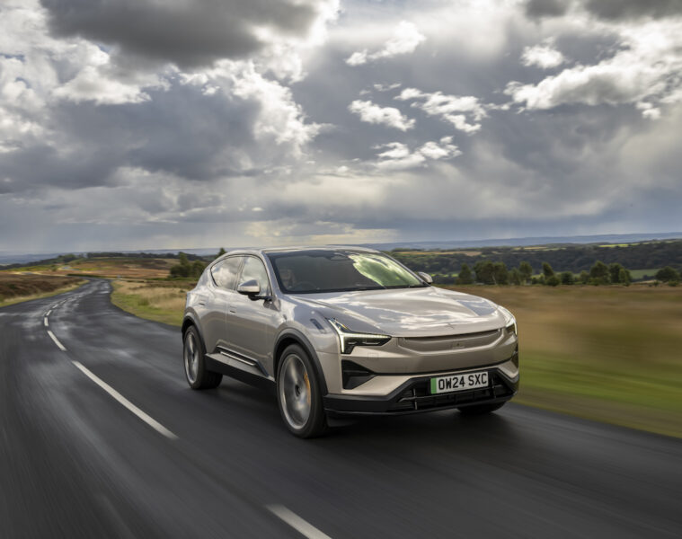 Polestar 3 front driving