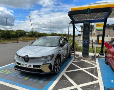 Renault Megane E-Tech charging