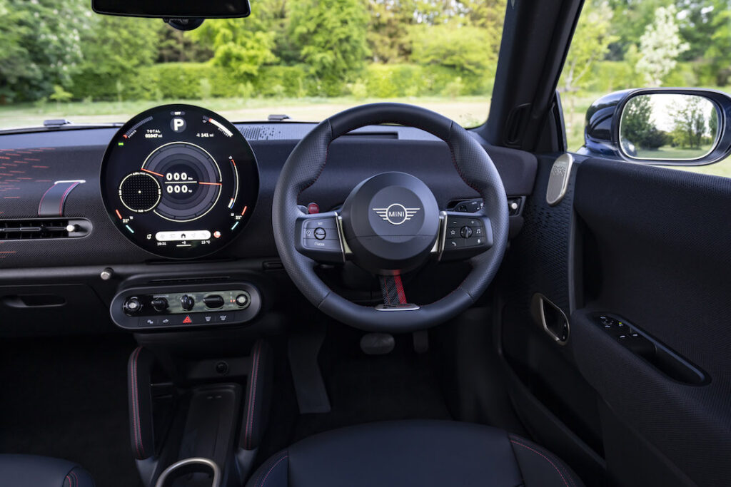 Mini Cooper JWC interior