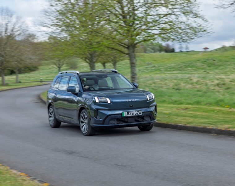 Aion V front driving