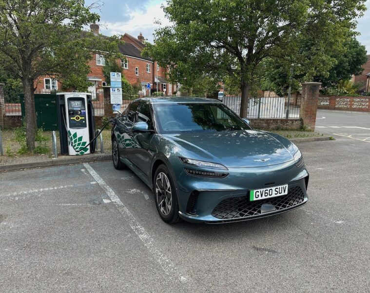 Genesis GV60 public charging