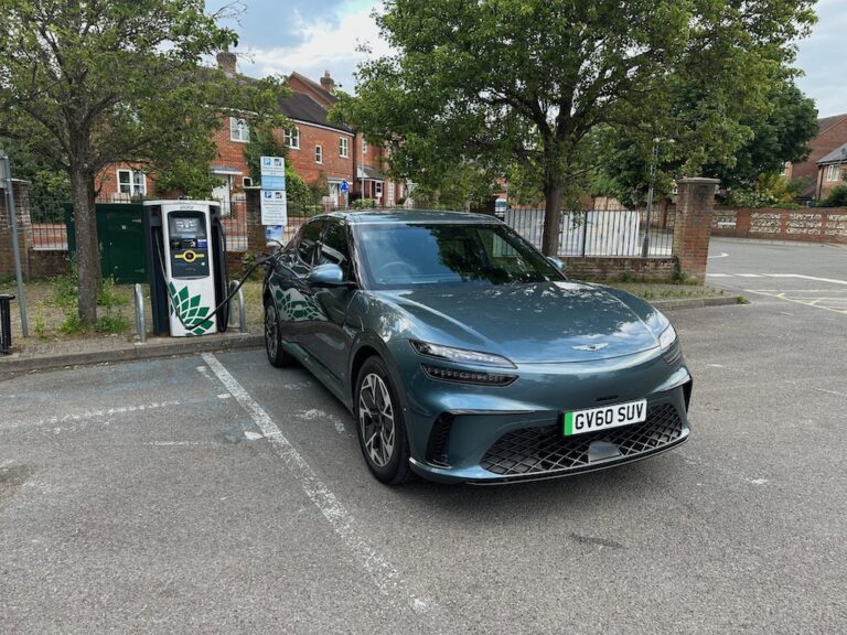 Genesis GV60 public charging